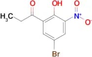 1-(5-Bromo-2-hydroxy-3-nitrophenyl)propan-1-one