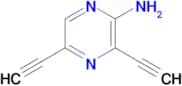 3,5-Diethynylpyrazin-2-amine