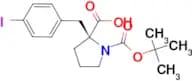 (S)-1-(tert-Butoxycarbonyl)-2-(4-iodobenzyl)pyrrolidine-2-carboxylic acid