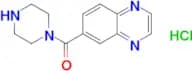 Piperazin-1-yl(quinoxalin-6-yl)methanone hydrochloride
