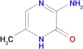 3-Amino-6-methylpyrazin-2(1H)-one