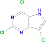 2,4,7-Trichloro-5H-pyrrolo[3,2-d]pyrimidine