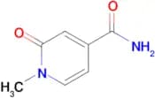 1-Methyl-2-oxo-1,2-dihydropyridine-4-carboxamide
