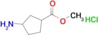 Methyl 3-aminocyclopentanecarboxylate hydrochloride