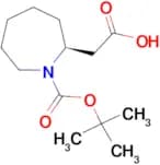 [(2S)-1-(tert-butoxycarbonyl)azepan-2-yl]acetic acid