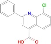 8-chloro-2-phenylquinoline-4-carboxylic acid