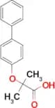 2-(1,1′-biphenyl-4-yloxy)-2-methylpropanoic acid
