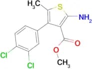 methyl 2-amino-4-(3,4-dichlorophenyl)-5-methylthiophene-3-carboxylate