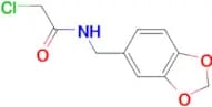 N-(1,3-benzodioxol-5-ylmethyl)-2-chloroacetamide