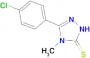 5-(4-chlorophenyl)-4-methyl-4H-1,2,4-triazole-3-thiol