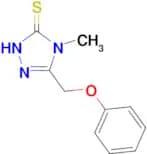 4-methyl-5-(phenoxymethyl)-4H-1,2,4-triazole-3-thiol