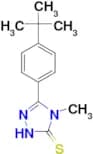 5-(4-tert-butylphenyl)-4-methyl-4H-1,2,4-triazole-3-thiol
