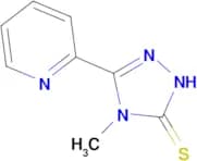 4-methyl-5-pyridin-2-yl-4H-1,2,4-triazole-3-thiol