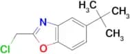 5-tert-butyl-2-(chloromethyl)-1,3-benzoxazole