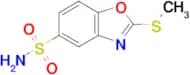 2-(methylthio)-1,3-benzoxazole-5-sulfonamide
