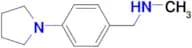 N-methyl-N-(4-pyrrolidin-1-ylbenzyl)amine