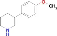 3-(4-methoxyphenyl)piperidine