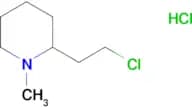 2-(2-Chloroethyl)-1-methylpiperidine hydrochloride