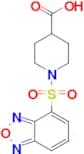 1-(2,1,3-benzoxadiazol-4-ylsulfonyl)piperidine-4-carboxylic acid