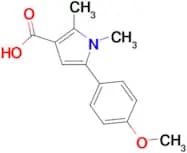 5-(4-methoxyphenyl)-1,2-dimethyl-1H-pyrrole-3-carboxylic acid