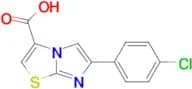 6-(4-chlorophenyl)imidazo[2,1-b][1,3]thiazole-3-carboxylic acid