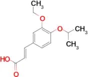 (2E)-3-(3-ethoxy-4-isopropoxyphenyl)acrylic acid