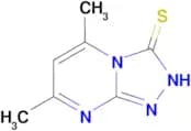 5,7-dimethyl[1,2,4]triazolo[4,3-a]pyrimidine-3-thiol