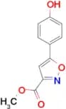 methyl 5-(4-hydroxyphenyl)isoxazole-3-carboxylate