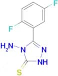 4-amino-5-(2,5-difluorophenyl)-4H-1,2,4-triazole-3-thiol