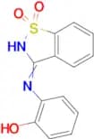 2-[(1,1-dioxido-1,2-benzisothiazol-3-yl)amino]phenol