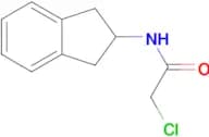2-chloro-N-(2,3-dihydro-1H-inden-2-yl)acetamide