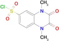 1,4-dimethyl-2,3-dioxo-1,2,3,4-tetrahydroquinoxaline-6-sulfonyl chloride