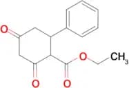 ethyl 2,4-dioxo-6-phenylcyclohexanecarboxylate