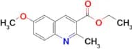 ethyl 6-methoxy-2-methylquinoline-3-carboxylate