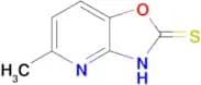 5-methyl[1,3]oxazolo[4,5-b]pyridine-2-thiol