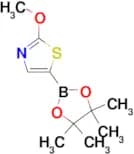 2-methoxy-5-(4,4,5,5-tetramethyl-1,3,2-dioxaborolan-2-yl)-1,3-thiazole