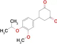 5-(4-isopropoxy-3-methoxyphenyl)cyclohexane-1,3-dione