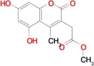 methyl (5,7-dihydroxy-4-methyl-2-oxo-2H-chromen-3-yl)acetate