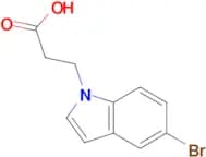 3-(5-bromo-1H-indol-1-yl)propanoic acid
