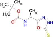 tert-butyl [(1S)-1-(5-mercapto-1,3,4-oxadiazol-2-yl)ethyl]carbamate