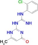 N-(2-chlorophenyl)-N’-(6-methyl-4-oxo-1,4-dihydropyrimidin-2-yl)guanidine