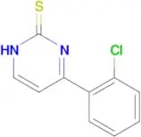4-(2-chlorophenyl)pyrimidine-2-thiol