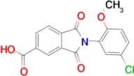 2-(5-chloro-2-methoxyphenyl)-1,3-dioxoisoindoline-5-carboxylic acid