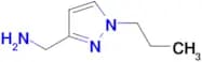 [(1-propyl-1H-pyrazol-3-yl)methyl]amine