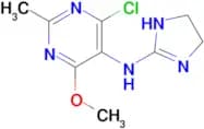 4-chloro-N-imidazolidin-2-ylidene-6-methoxy-2-methylpyrimidin-5-amine