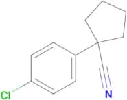 1-(4-chlorophenyl)cyclopentanecarbonitrile