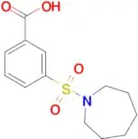 3-(azepan-1-ylsulfonyl)benzoic acid
