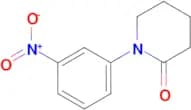 1-(3-nitrophenyl)piperidin-2-one