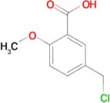 5-(chloromethyl)-2-methoxybenzoic acid