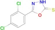 5-(2,4-dichlorophenyl)-1,3,4-oxadiazole-2-thiol